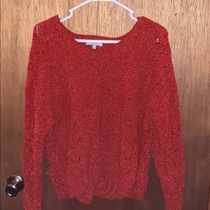 NWOT Rust Sweater